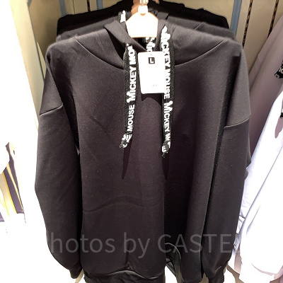 ミッキービッグシルエットパーカー