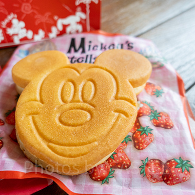 ミッキーカステラケーキ（ストロベリー）