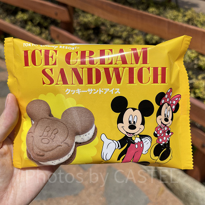 ミッキー・クッキーサンドアイス