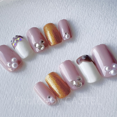 ミッキー＆ダッフィー・シェリーメイモチーフネイル