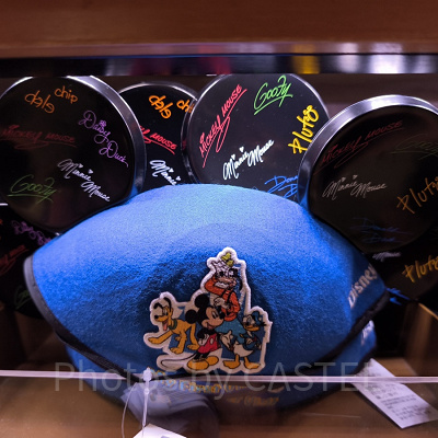 ミッキー＆フレンズ・イヤーハット（ブルーロゴ）