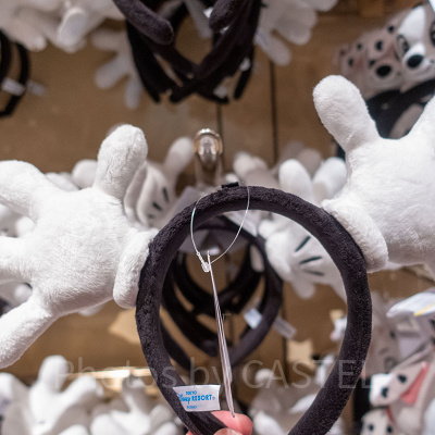 ミッキーグローブカチューシャ（裏）