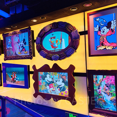 上海ディズニーランドのミッキーグリーティング:内装