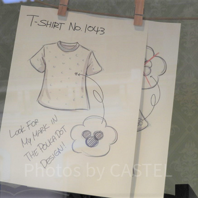 スケッチにミッキーが…