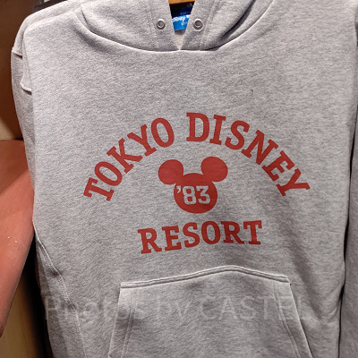 ミッキーロゴパーカー（グレー）