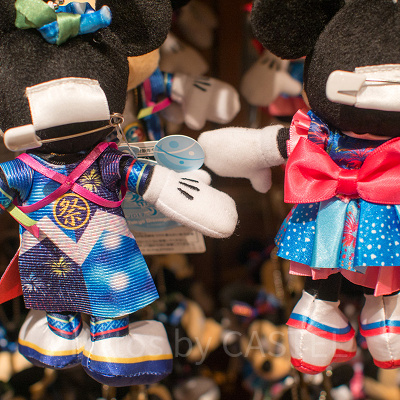 ミッキー＆ミニー　後姿