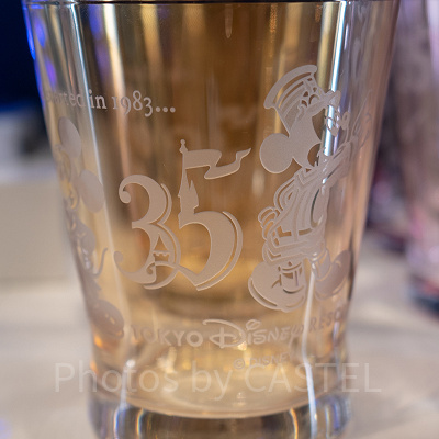 ミッキー＆ミニーグラス