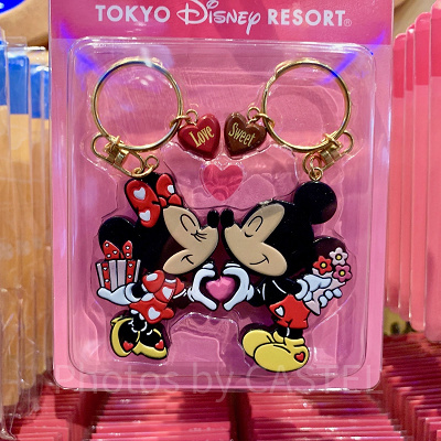 ミッキー＆ミニーのキーチェーン（プレゼント）