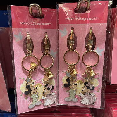 ミッキー＆ミニーキーチェーン③