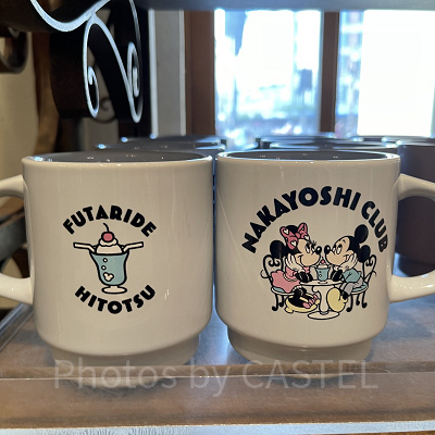 ミッキー＆ミニーマグカップ