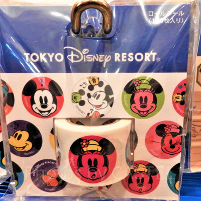 ミッキー＆ミニーのロールシール