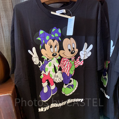 ミッキー＆ミニーTシャツ（ブラック）