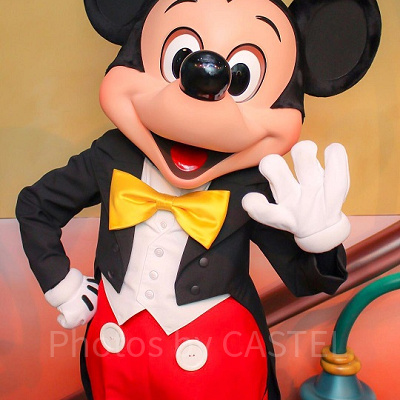 「ミッキーの夢物語」を撮影しているミッキー