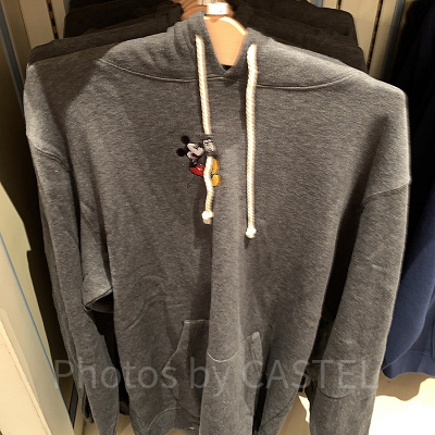 ミッキーパーカー（グレー）