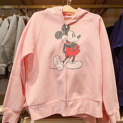 ミッキーパーカー（ピンク）
