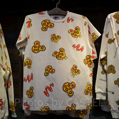 ミッキーピザのTシャツ