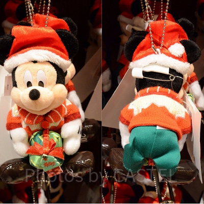 ミッキーのぬいぐるみバッジ 