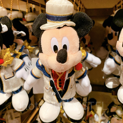 ミッキーぬいぐるみバッジ