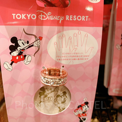 ミッキーリング（ピンクゴールド）