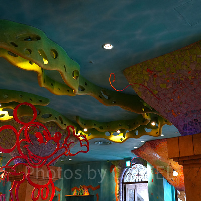 ガッレリーア・ディズニー内にあるミッキーのオブジェ