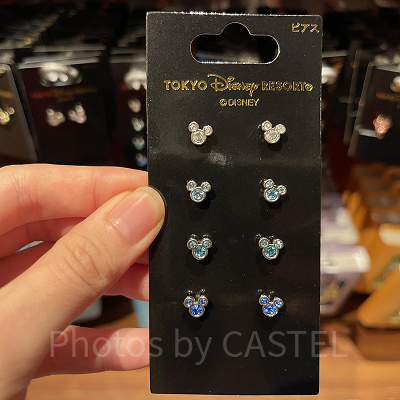ミッキーシェイプ　ピアスセット