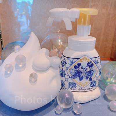 ミッキーシェイプのハンドソープ