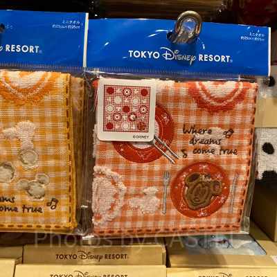 ミッキーワッフルのミニタオル