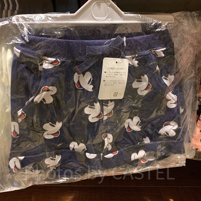 ミッキー総柄ベビーハーフパンツ