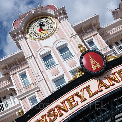 ディズニーランドパリのミッキーの時計