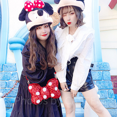 ミッキーのファンキャップコーデ