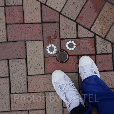 ちょうどミッキーの目印が空いていた！