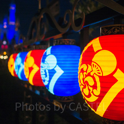 真夏の夜のディズニーランド