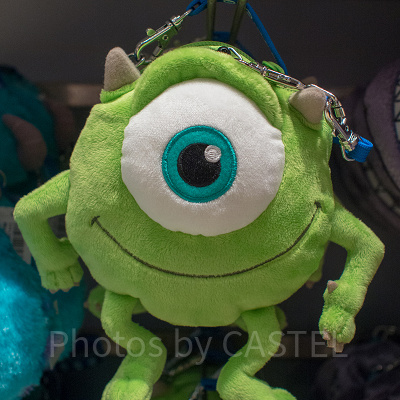 マイクぬいぐるみパスケース