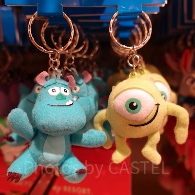 マイク&サリーキーチェーン（2個セット）