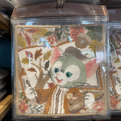 ミニタオル（ダッフィー＆フレンズのオータム・ストーリーブックグッズ）