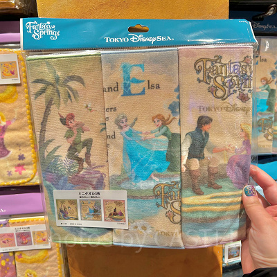 ミニタオルセット（ファンタジースプリングス世界観グッズ）