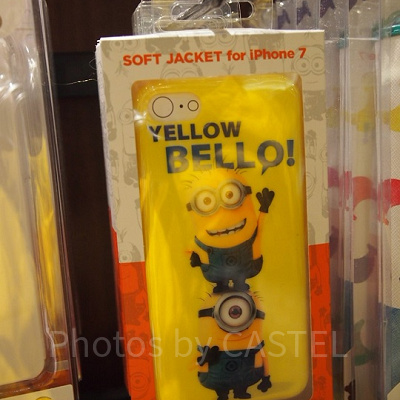 ミニオンBELLOソフトスマホケース