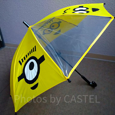 ミニオンのビックフェイス傘