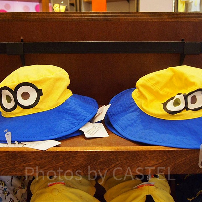 ミニオンボブの綿地ハット