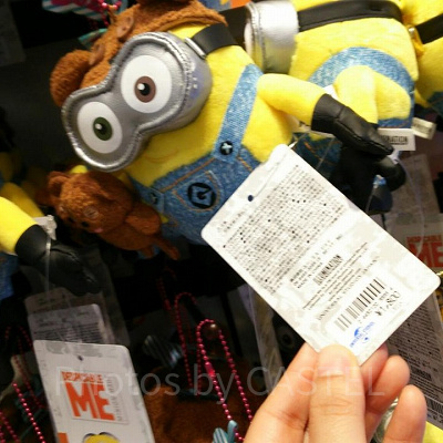 「ミニオンのボブ」のぬいぐるみキーチェーン／USJ