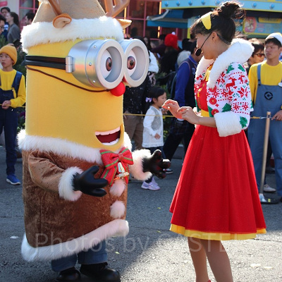 ミニオン・クリスマス・グリーティングwithグルーミニオン・クリスマス・グリーティングwithグルー