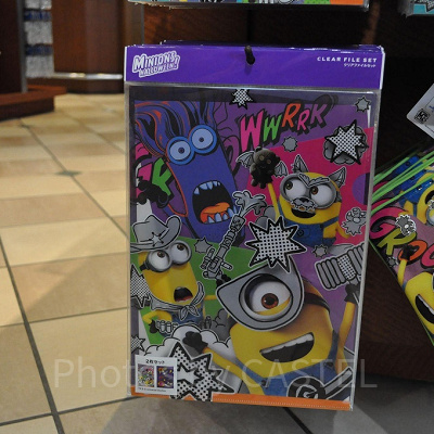 ミニオンのクリアファイルセット