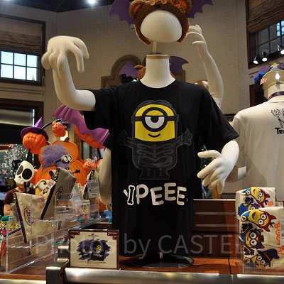 ミニオングッズディスプレイ