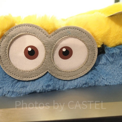 ミニオンもこもこヘアバンド