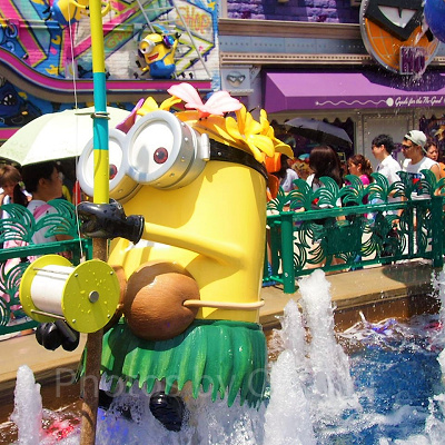 ミニオンの噴水