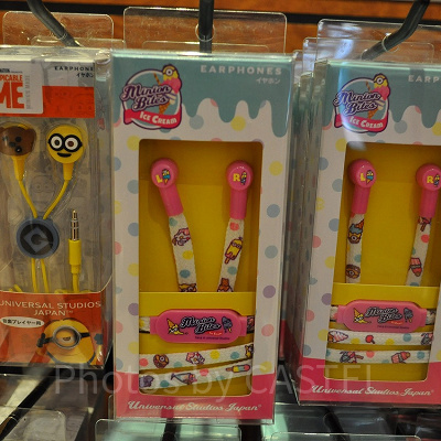 ミニオンのアイスクリームイヤホン／USJ