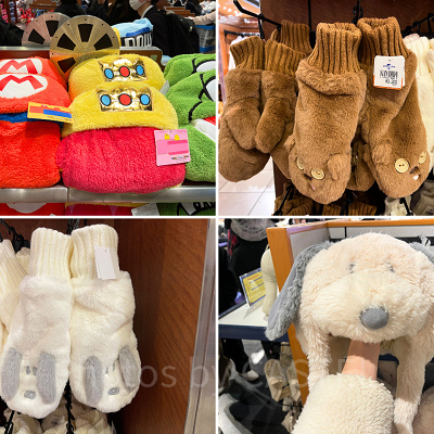 USJで販売されている防寒グッズ