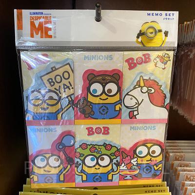 ミニオンのメモセット