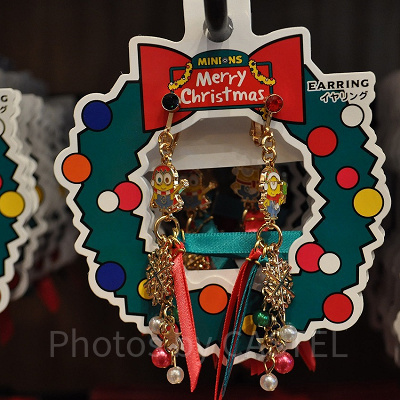 MINION MERRY CHRISTMASイヤリング