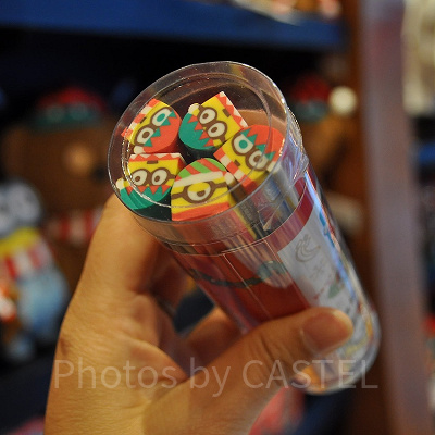 MINION MERRY CHRISTMAS消しゴムセット